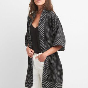 GAP | Mix-Print Midi Kimono Jacket